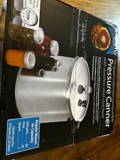 Presto 01784 23-Quart Induction Compatible Pressure Canner, Silver, Aluminum customer photo 1