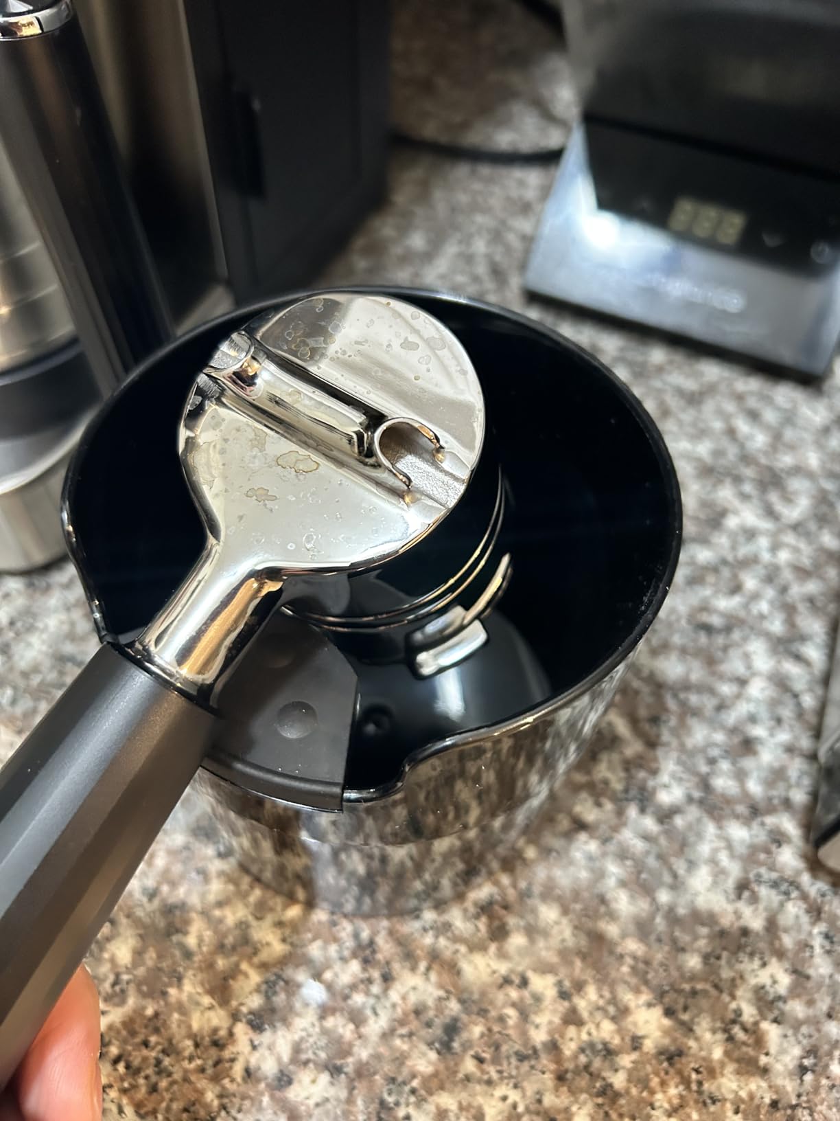 Knock Box for Coffee Grounds - Innovative Barista Accessory with Improved Handling customer photo 2