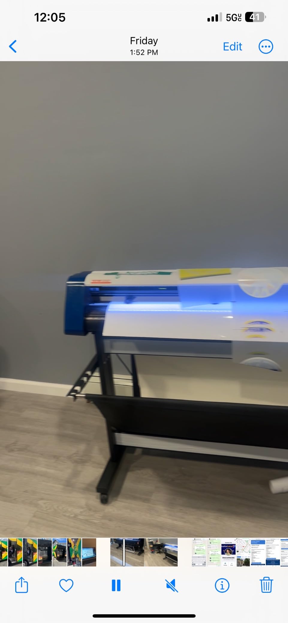 VEVOR Vinyl Cutter 53 Inch Vinyl Cutter Machine Semi-Automatic DIY Vinyl Printer Cutter Machine Manual Positioning Sign Cutting with Floor Stand Signmaster Software customer photo 2