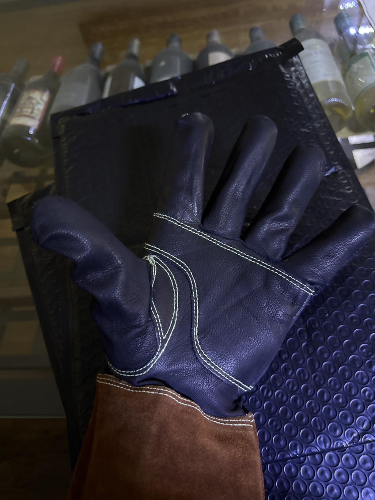TIG Welding Gloves - Premium Black Goatskin Leather customer photo 1