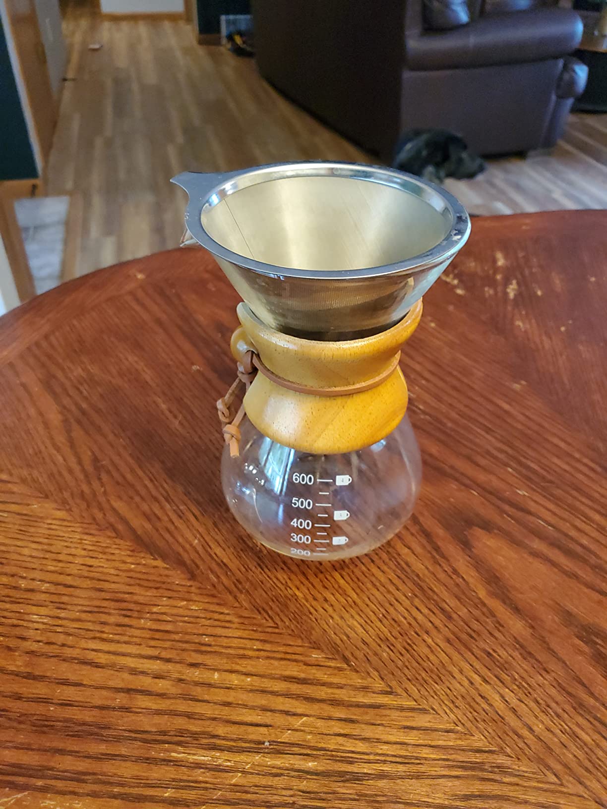 MITBAK Pour Over Coffee Maker Set | Kit Includes 40 OZ Gooseneck Kettle with Thermometer, Coffee Mill Grinder & 20 OZ Coffee Dripper Brewer | Great Replacement for Coffee Machines customer photo 1