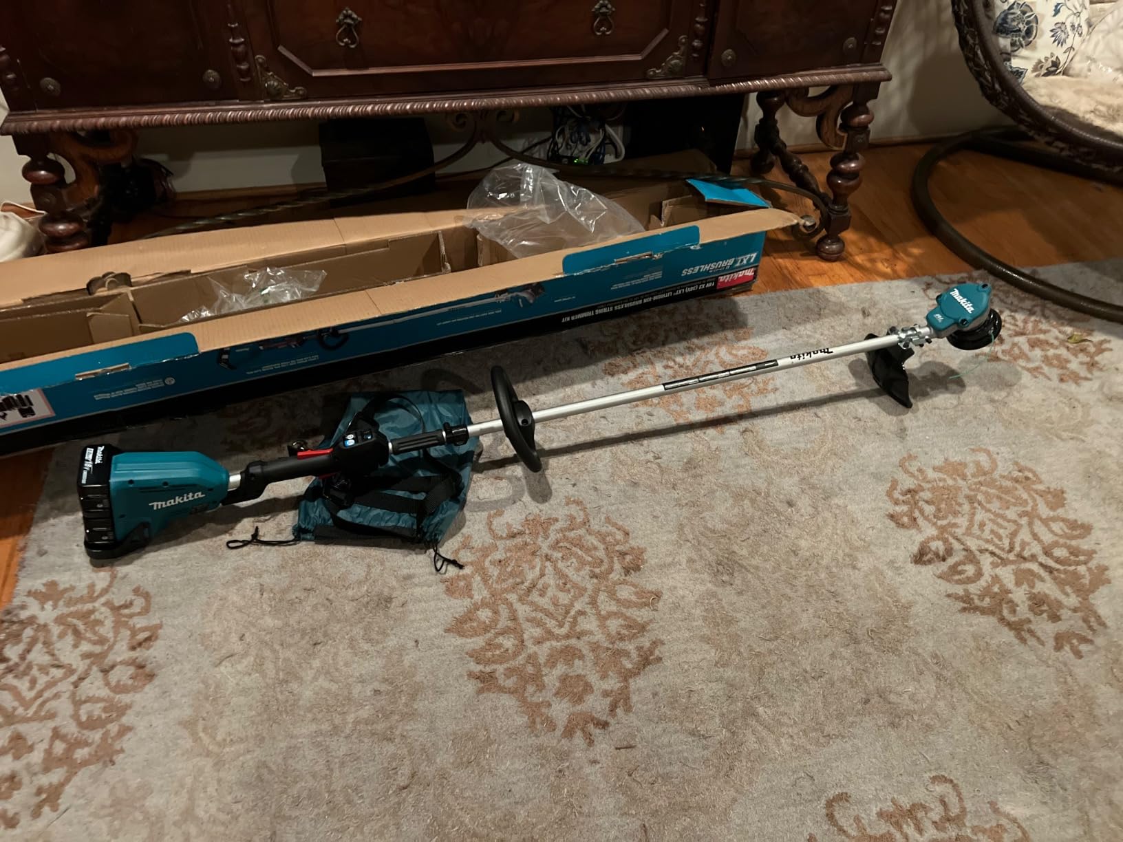Makita XRU15PT 36V (18V X2) LXT Brushless String Trimmer Kit (5.0Ah) customer photo 1
