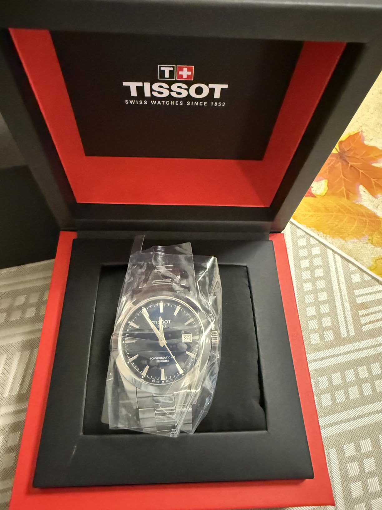 Tissot Gentleman Swiss Automatic Dress Watch - Stainless Steel Strap, Powermatic 80 Movement customer photo 1