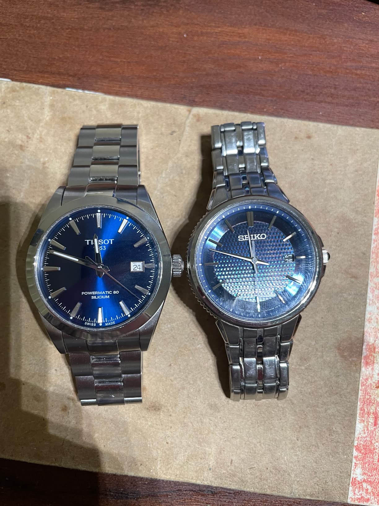 Tissot Gentleman Swiss Automatic Dress Watch - Stainless Steel Strap, Powermatic 80 Movement customer photo 2
