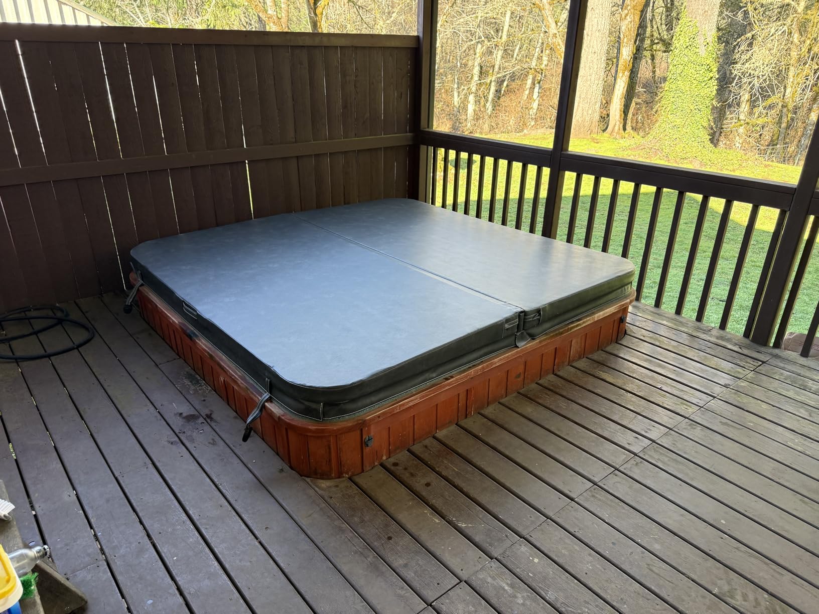 The Cover Guy Premium Hot Tub Cover | Custom Made Replacement Spa Cover | Energy-Saving Hot Tub Covers Built for All Climates | 6, 5, or 4 inch Taper customer photo 2