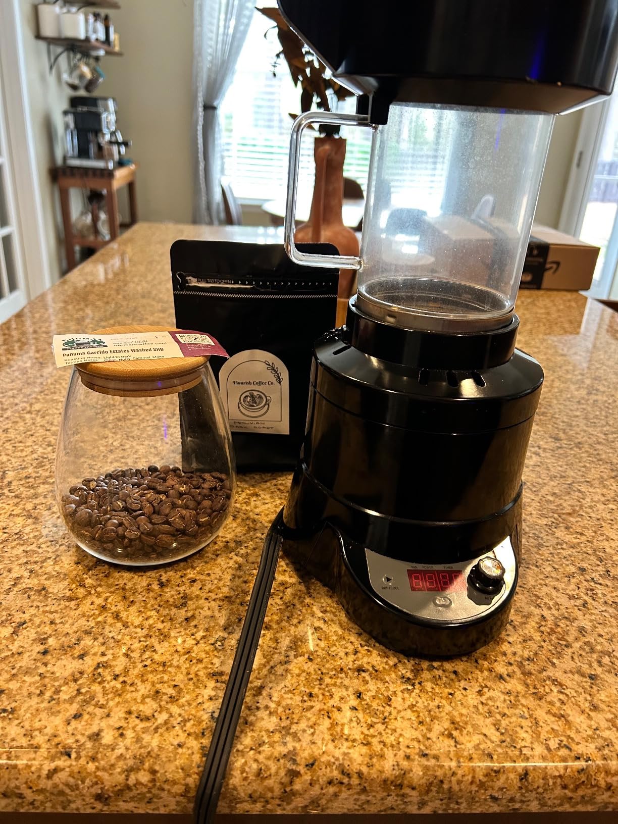 SR800 Coffee Roaster - Roast Coffee at Home - Variable Heat and Fan Control - Digital Display - Roasts 6-8 oz (170-226g) Per Batch customer photo 1