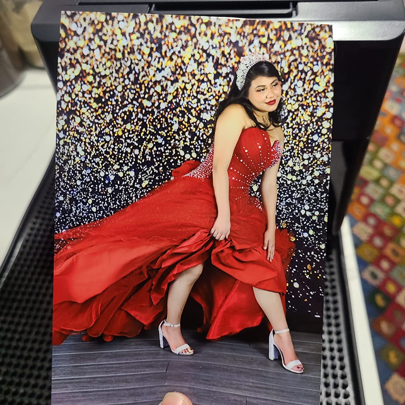 DNP QW410 4.5-inch Dye-Sublimation Professional Photo Printer Essential Bundle with 4x6 Digital Media, 2 Rolls (300 Total Prints) customer photo 1