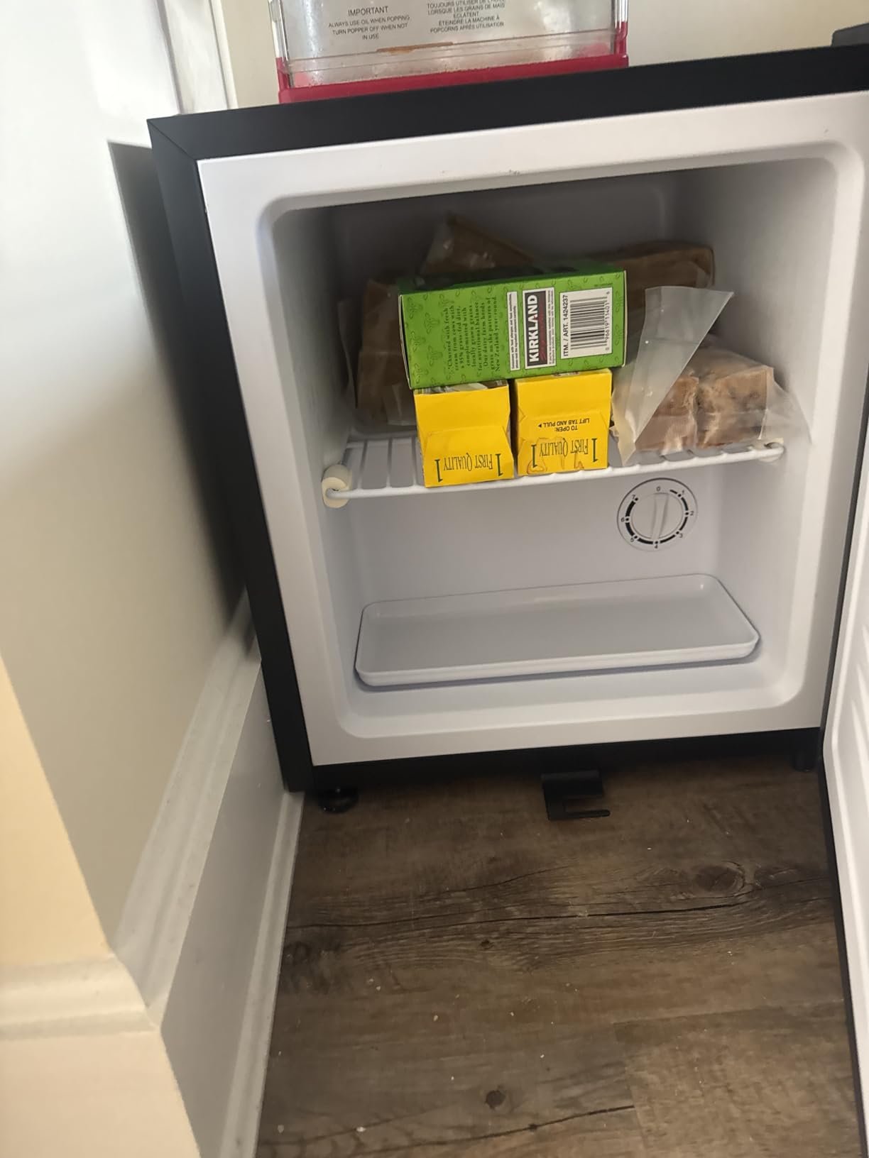 Whynter Upright Freezer with Lock, 3 Cu. Ft. Small Freezer Mini Freezer for Bedrooms, Dorms, Garages, Offices CUF-301SS, Stainless Steel, Energy Star customer photo 2