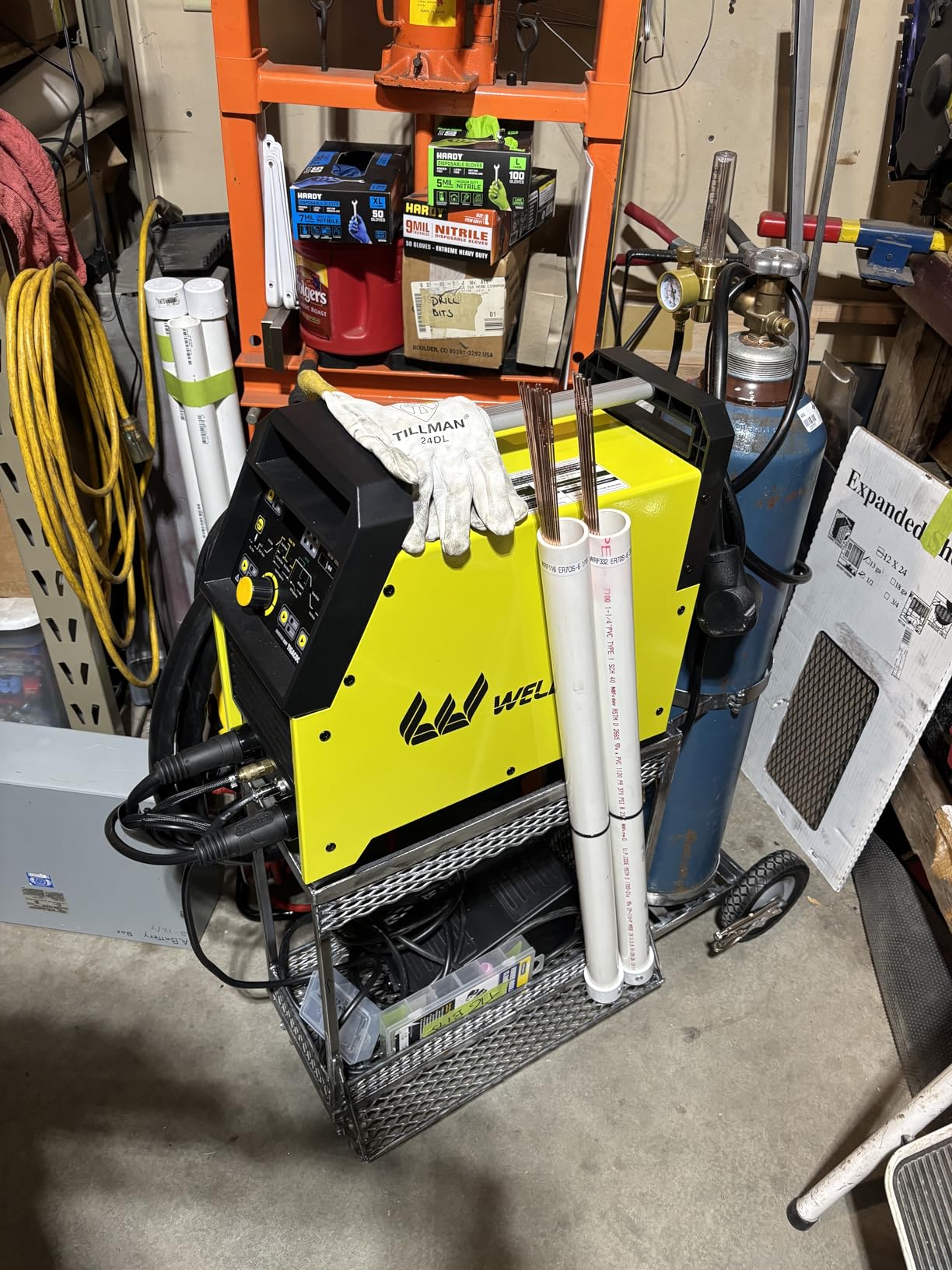 Weldpro 200A AC/DC TIG Welder with Pulse & CK17 Torch, 110V/220V Aluminum TIG Welder, 5 in 1 Multiprocess Welding Machine with Foot Pedal customer photo 2