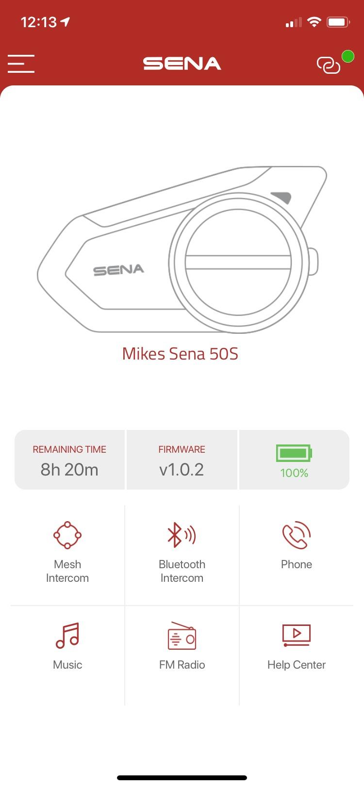 Sena 50S Mesh 2.0 Communication System with Harman Kardon Sound customer photo 1