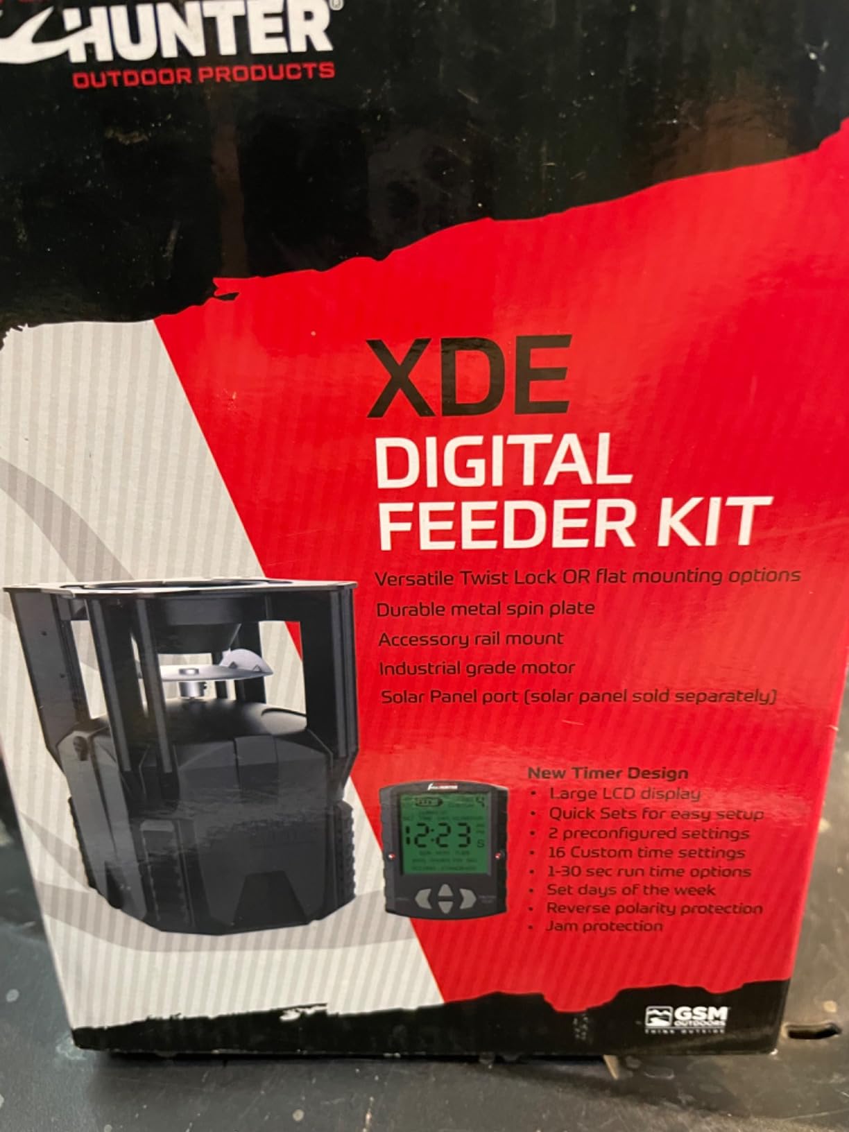 American Hunter XDE Feeder Kit | Hunting Versatile Automatic Durable Steel Control Box with Motor & Digital Timer for Deer Game Feeder customer photo 1