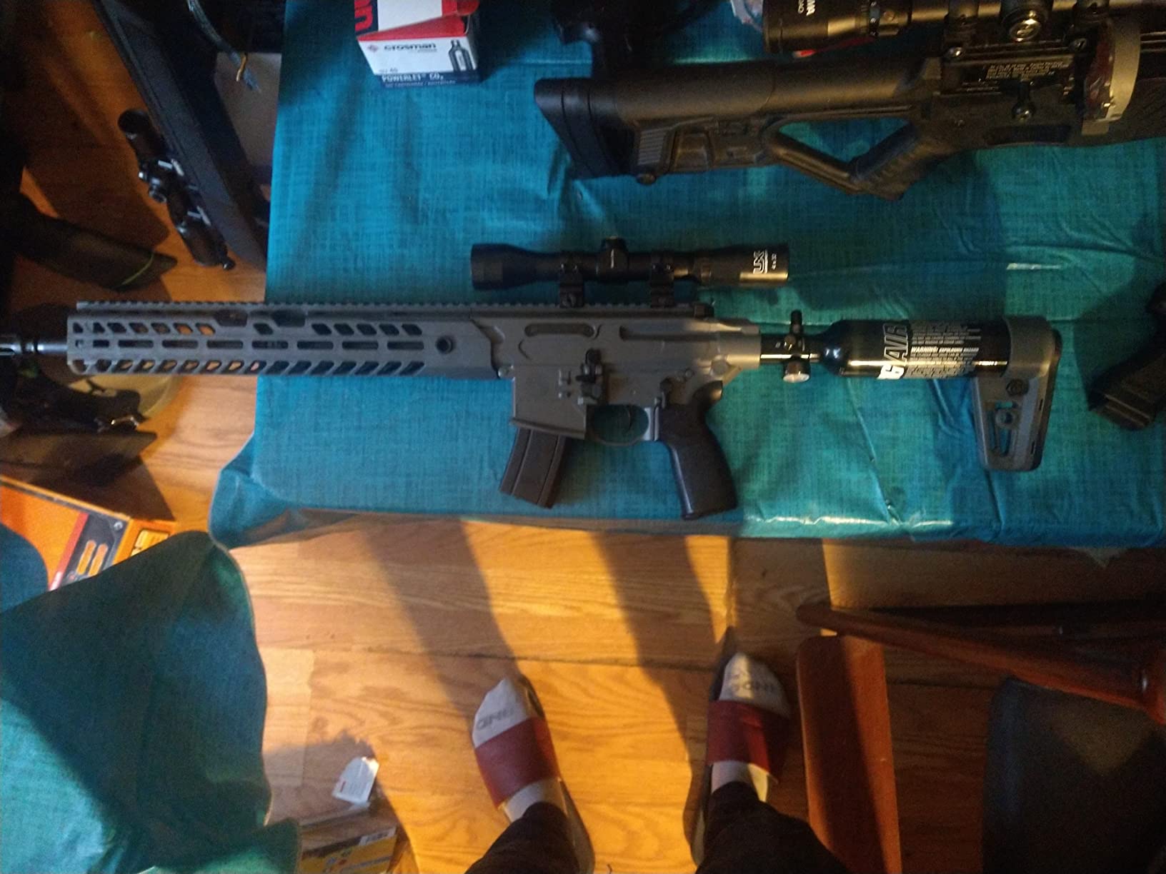 Sig Sauer MCX Virtus PCP Pellet Air Rifle .22 Caliber Semi-Automatic customer photo 2