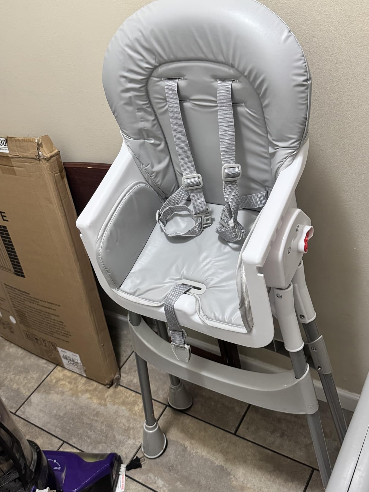 Dream On Me TableTalk 2-in-1 High Chair for Baby & Toddler - Convertible High Chair to Junior Chair, Removable Padded Seat, Dual Dishwasher-Safe Trays, Sturdy Steel Frame, Quick Folding Design - Pink customer photo 1