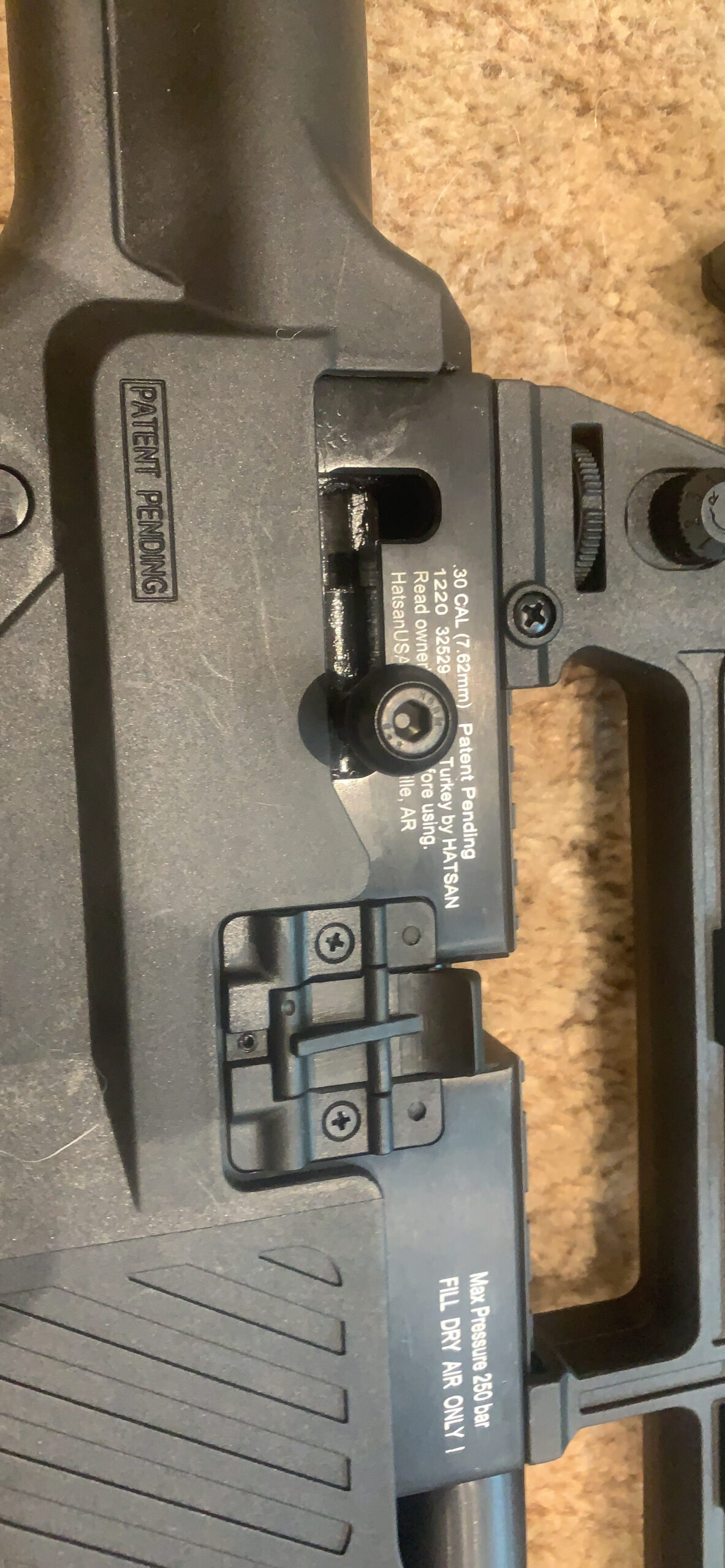 Hatsan Blitz Semi/Full Auto Select Fire PCP Air Rifle .30 Caliber customer photo 1