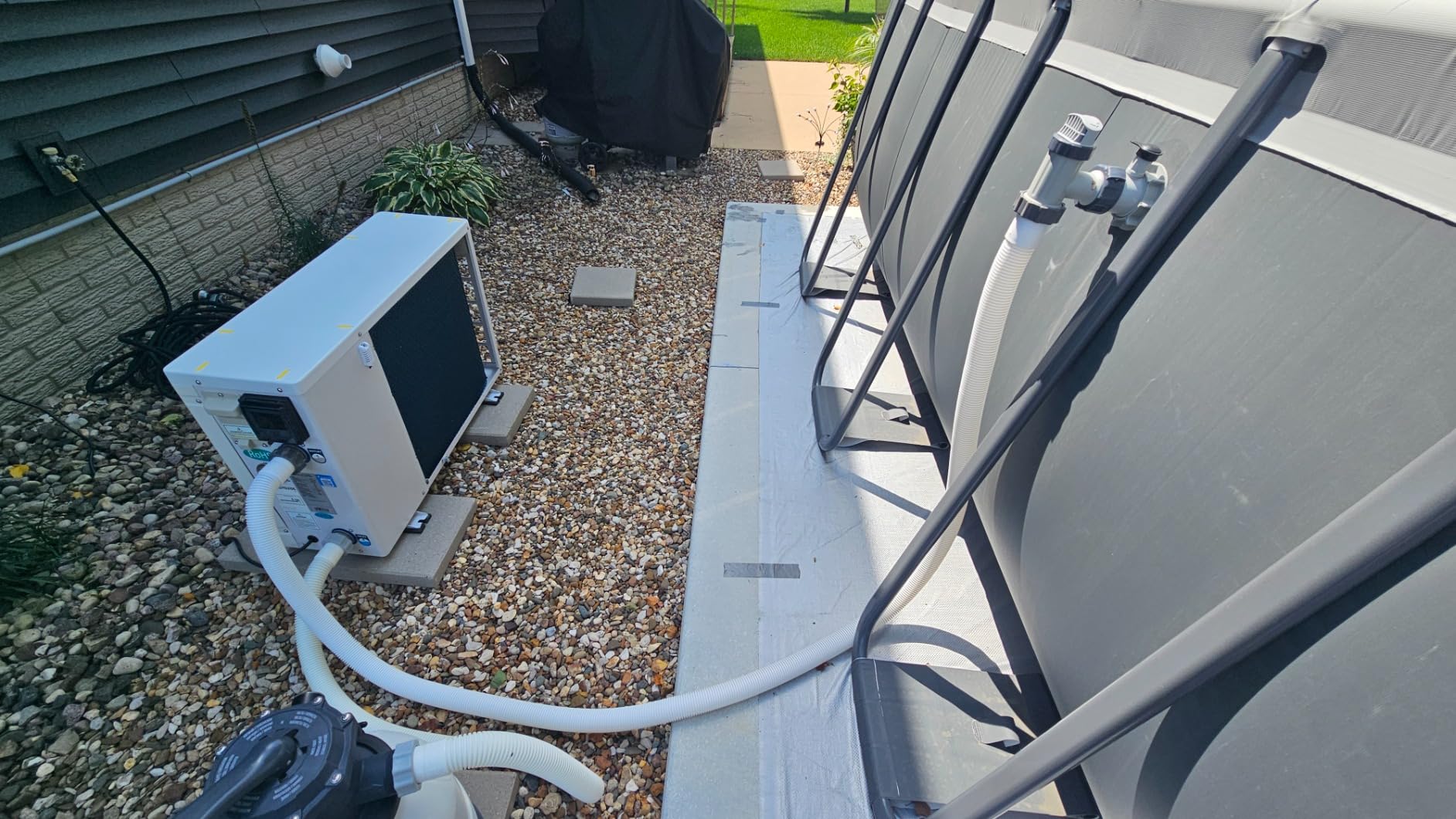 FH135 Pool Heat Pump 35,000 BTU - Electric Pool Heater for Above Ground & Inground Pools and Spas, High Efficiency Energy Saving Heater, No Gas Required customer photo 2