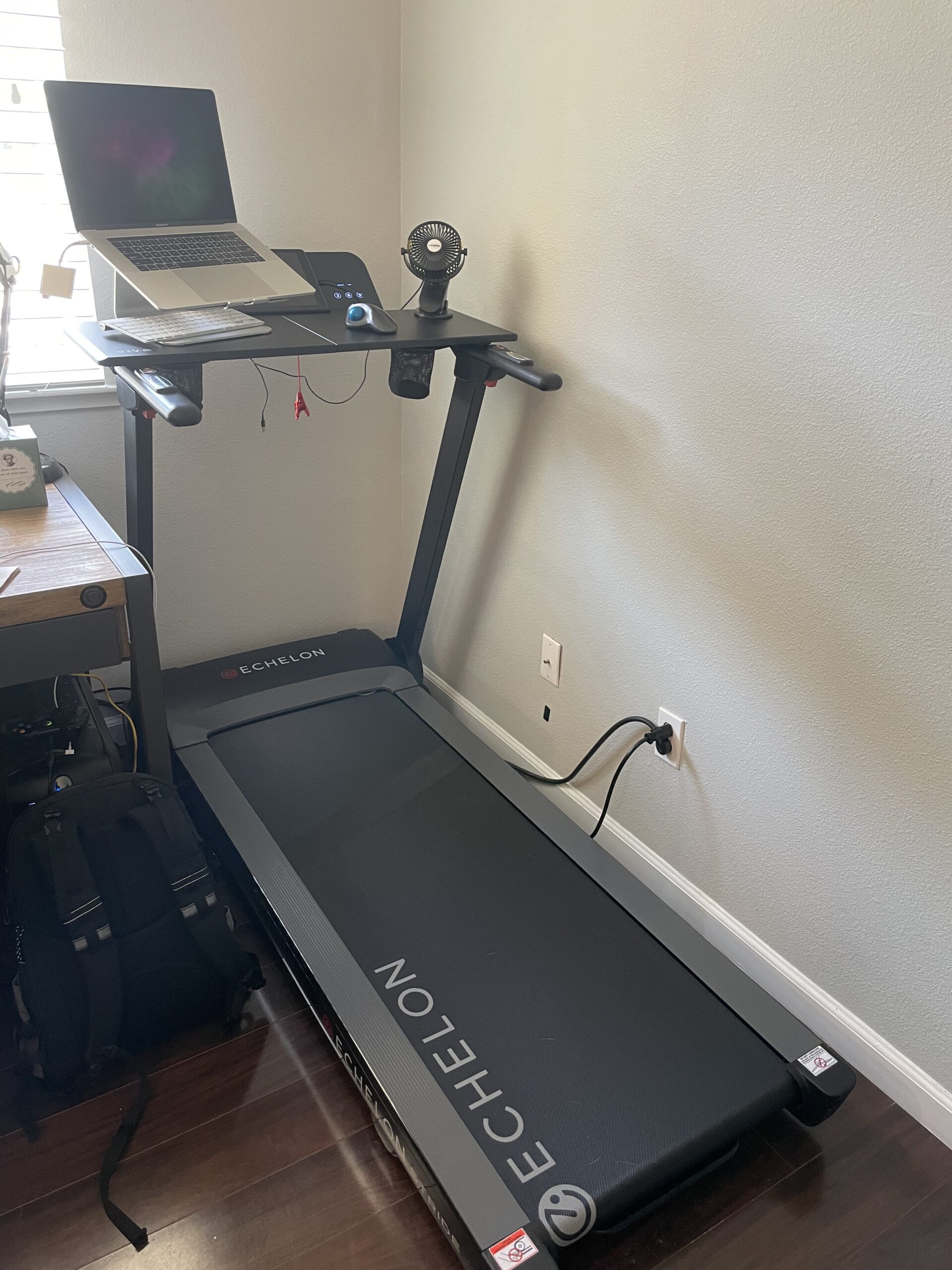 Echelon Stride Treadmill - Smart Foldable, 300 Lb Capacity, Air Cushioning Deck customer photo 1