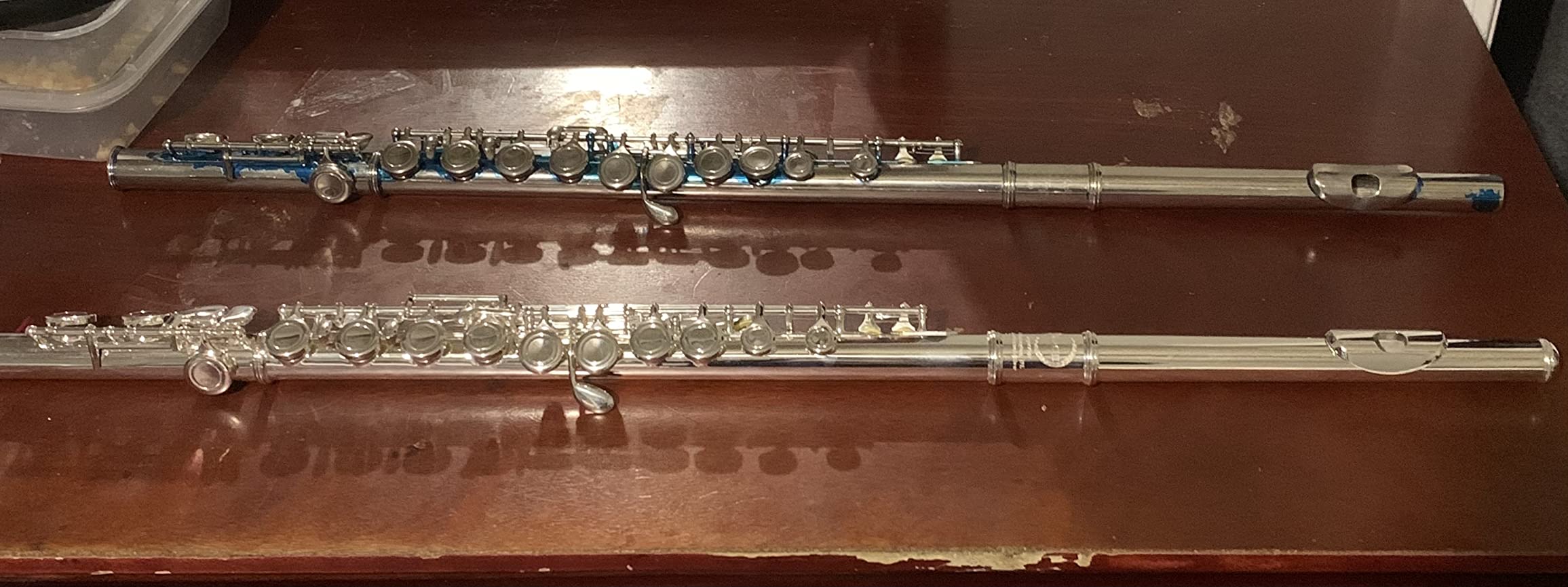 Herche Superior Flute M2 Upgraded Professional Grade Musical Instruments for All Levels SOLID NICKEL-SILVER Complete Set customer photo 2