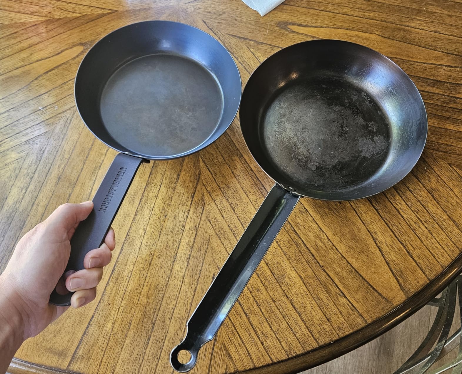 Merten & Storck Pre-Seasoned Carbon Steel 8