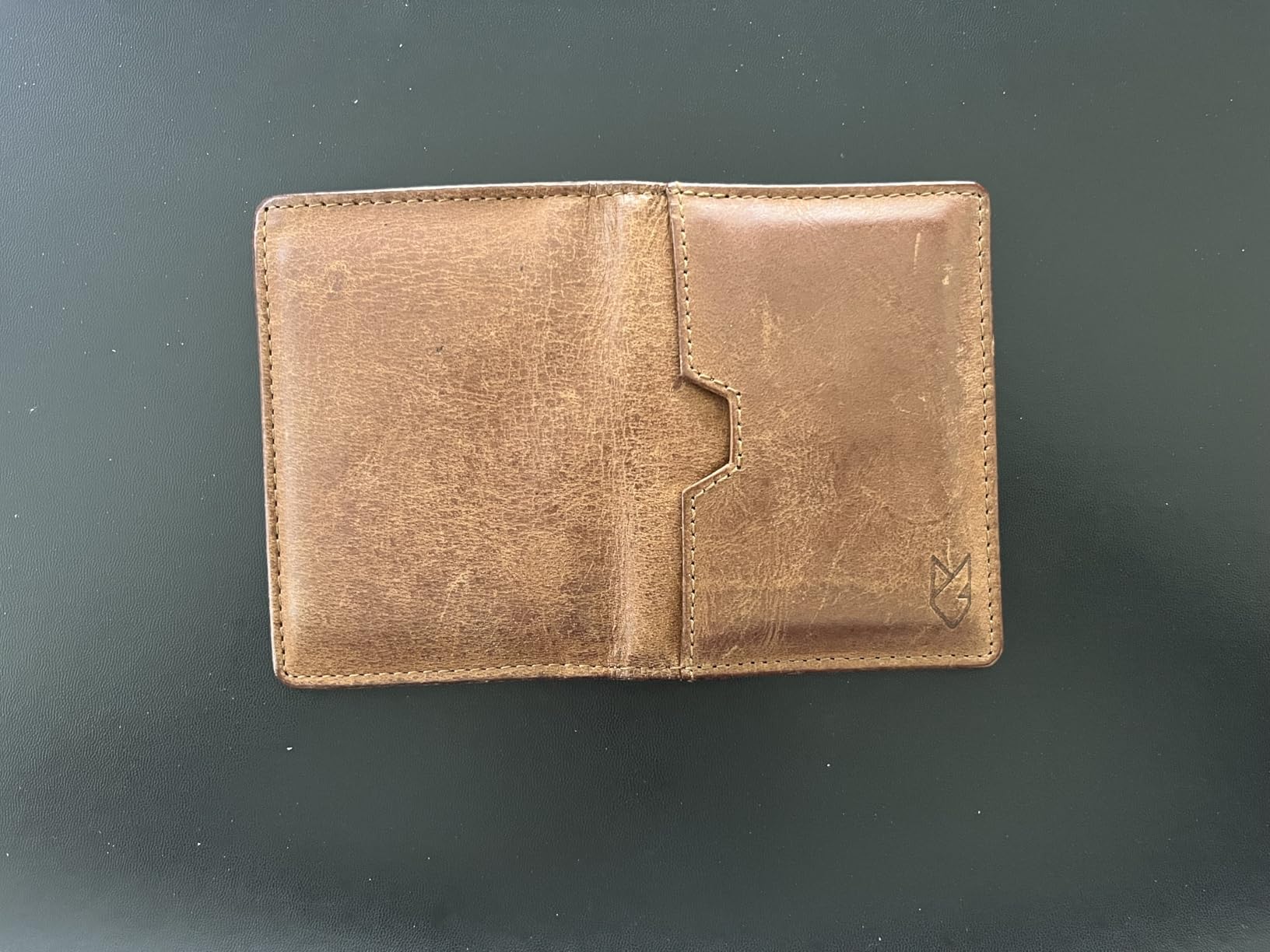 FOXHACKLE Leather Credit Card Holder Wallet for Men and Women, Thin Bifold RFID Blocking Wallet, Slim Front Pocket Minimalist Wallet, Small Card Case customer photo 1