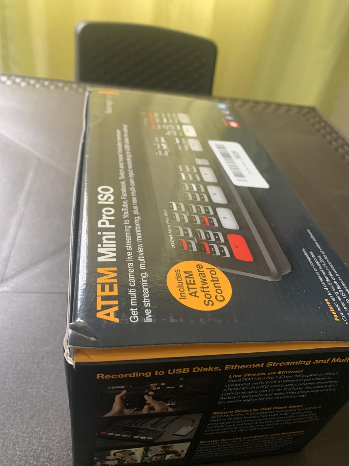 Blackmagic Design ATEM Mini Pro ISO HDMI Live Stream Switcher customer photo 2