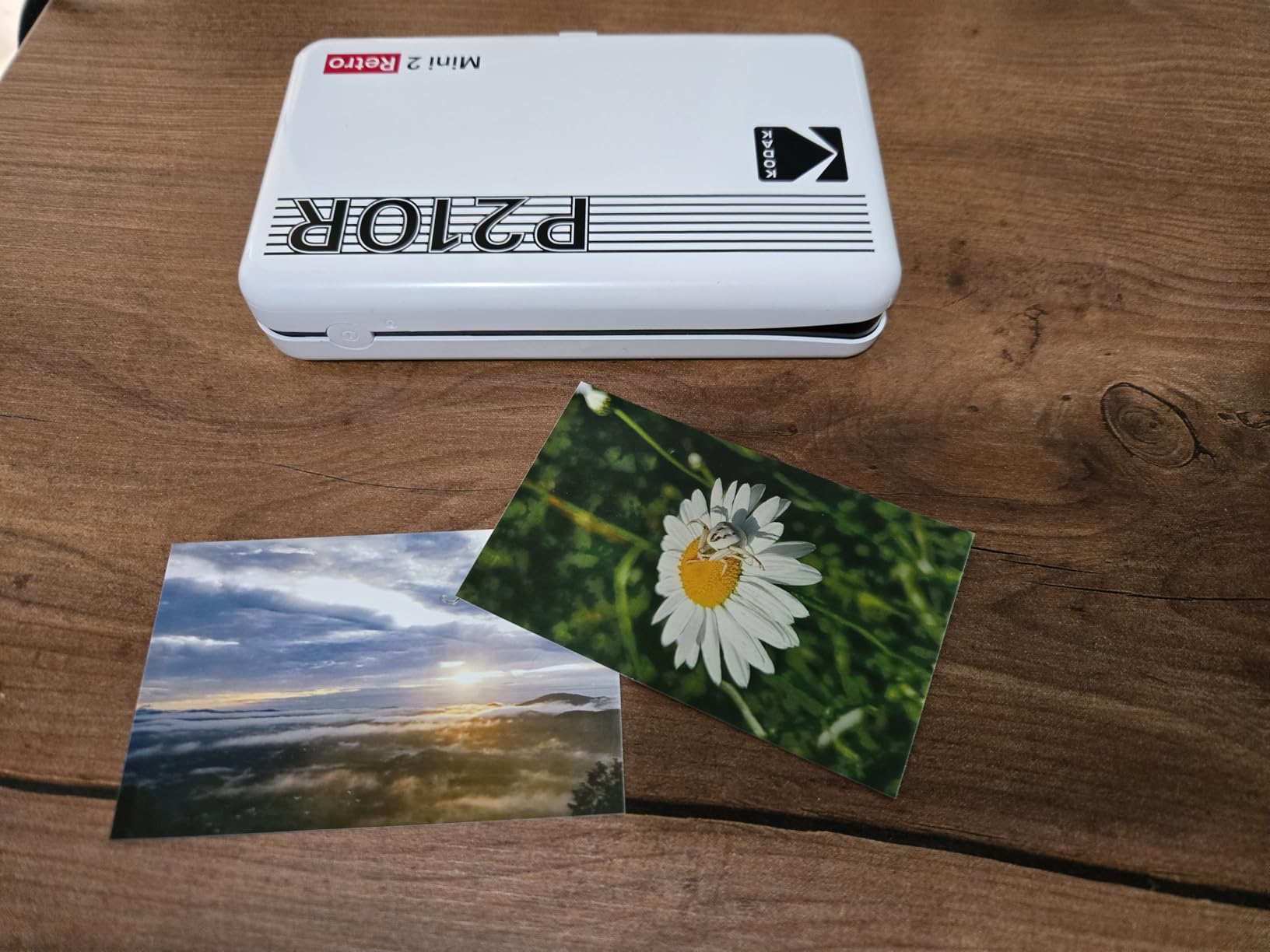 KODAK Mini 2 Retro 2x3 Portable Photo Printer, 38 Sheets, Bluetooth Smartphone Printer for iPhone & Android, Instant Color Prints, 4PASS Dye Sublimation customer photo 1