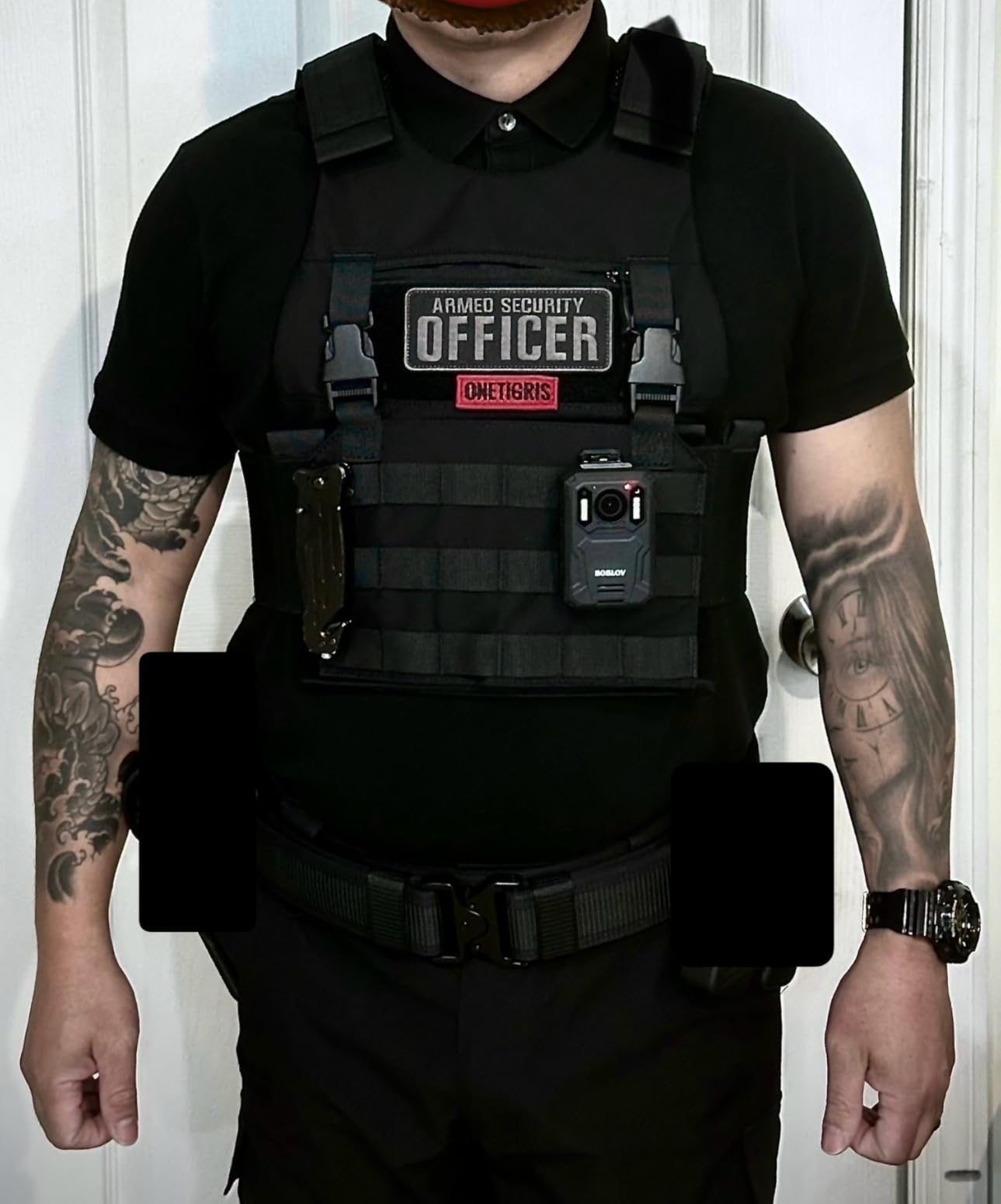 OneTigris Low Profile MOLLE Vest Adult with Hook and Loop Cummerbund, Side Elastic Holder Pockets Vest customer photo 2