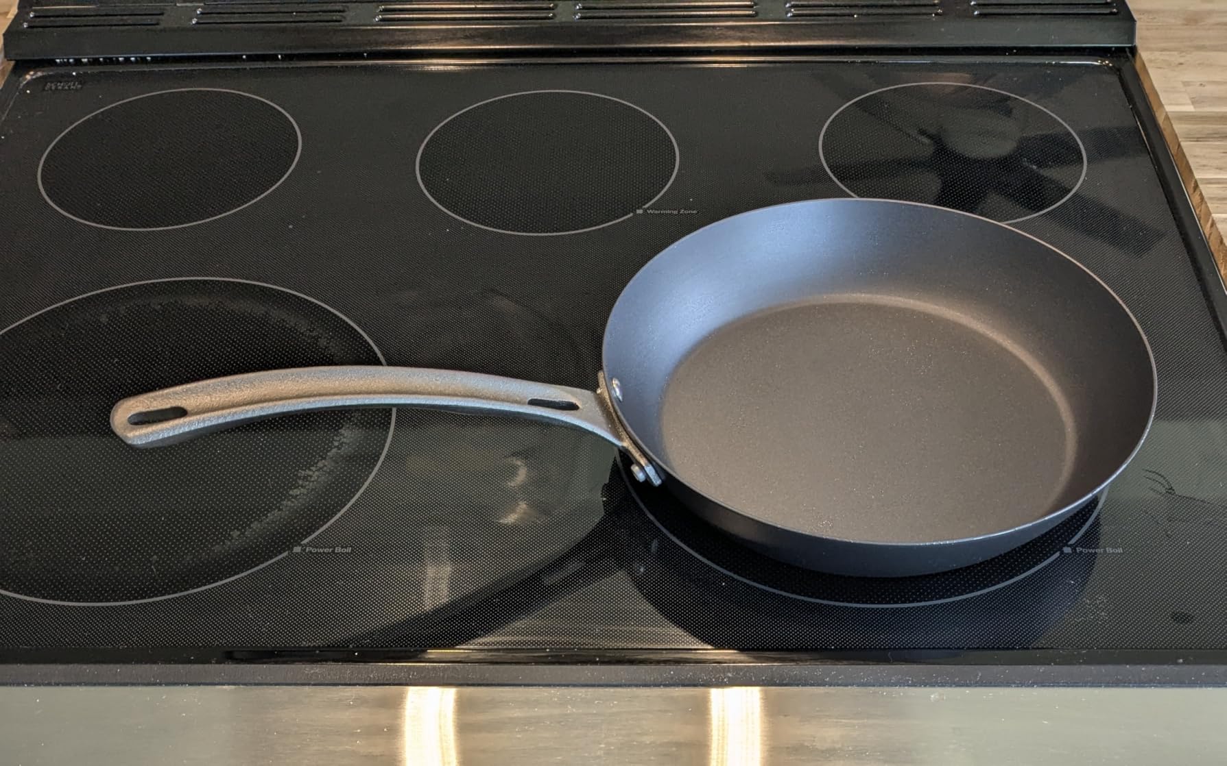 Viking Nonstick Frying Pans, Blue Carbon Steel Kitchen Cookware, 10 and 12 Inch customer photo 2