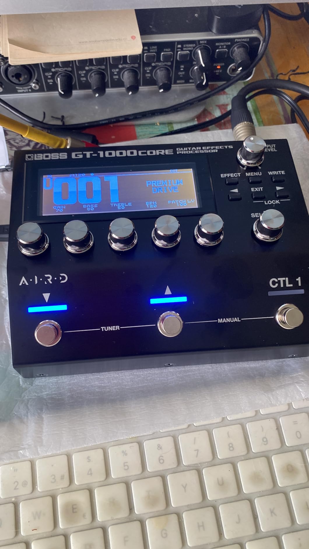 Boss GT-1000CORE Guitar Effects Processor in a Compact Pedal with 32-Bit Processing customer photo 2