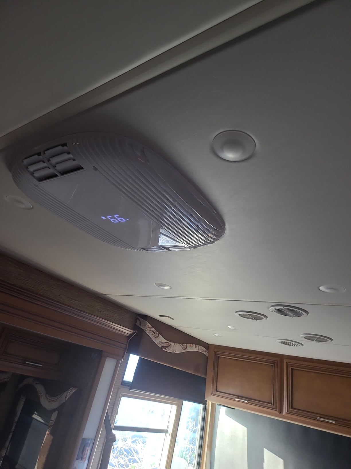 RecPro RV Air Conditioner 15K Ducted or Non-Ducted | Quiet AC | 110-120V | Heat Pump and Cooling | Easy Install | All-in-One Unit | For Camper, Fifth Wheel, Food Trucks (Ducted, White) customer photo 1