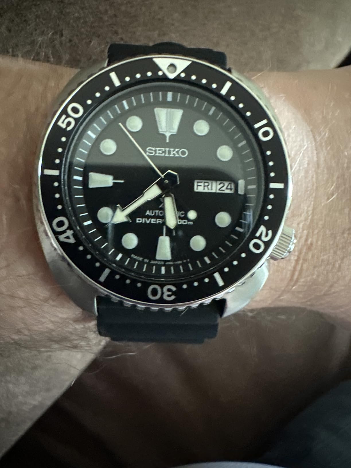 Seiko Prospex Automatic Watch for Men - Automatic Diver - Rotating Bezel, 200m Water-Resistant customer photo 2