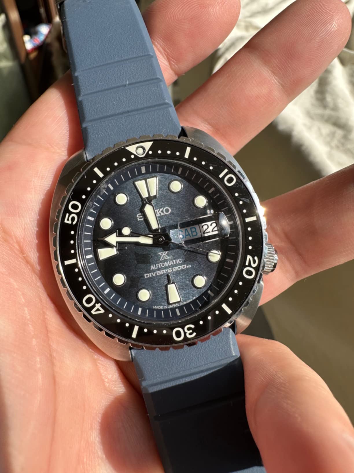 Seiko Prospex Automatic Watch for Men - Automatic Diver - Rotating Bezel, 200m Water-Resistant customer photo 2