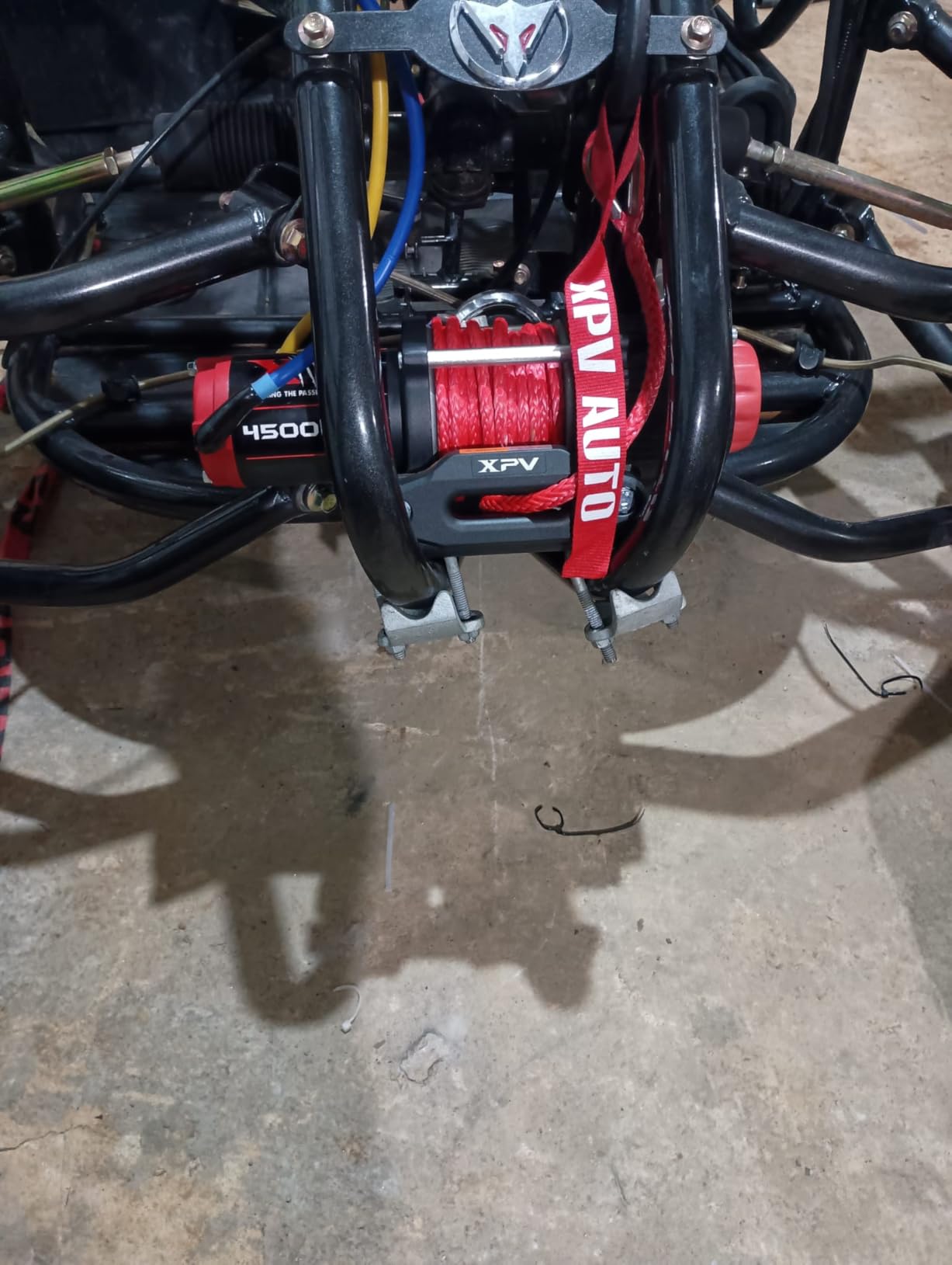 XPV AUTO 12V 4500 lb Winch Electric Winch ATV/UTV Off Road customer photo 2