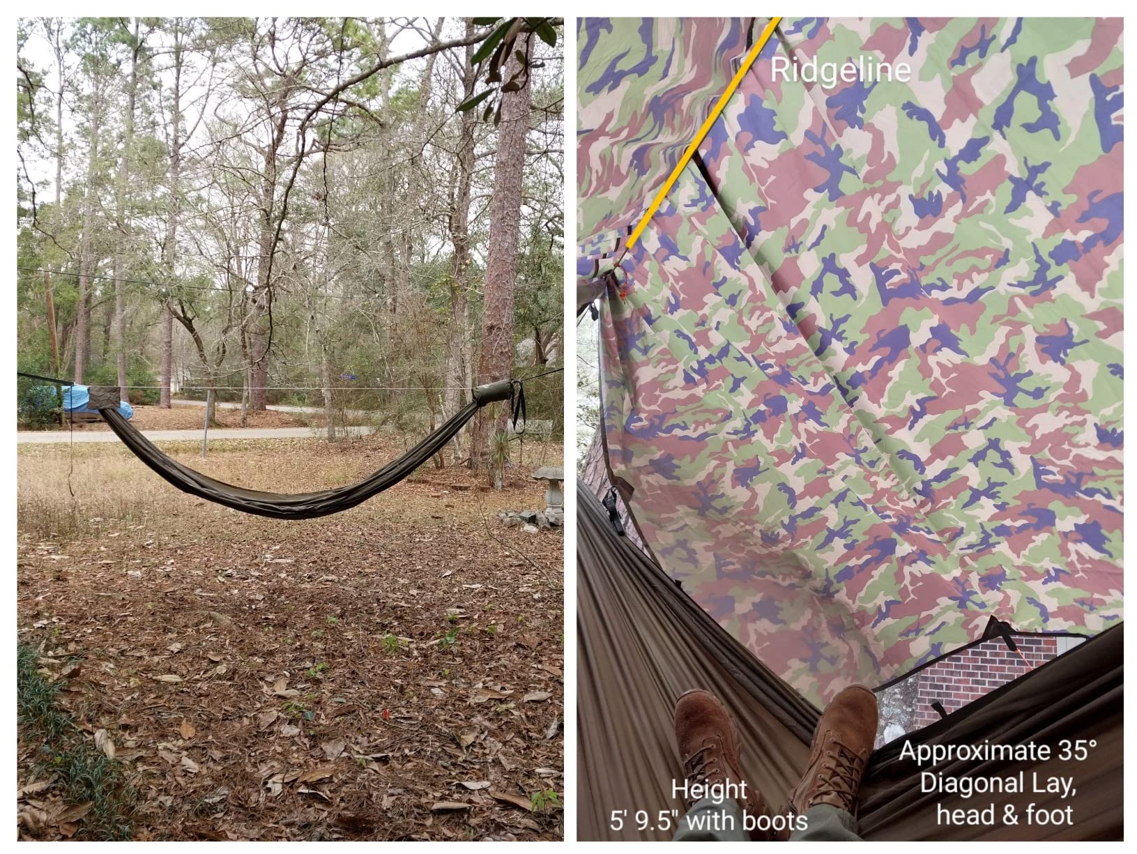 Onewind Premium 12' Camping Double Hammock with Tree Straps and Bug Net for Travel, Camping, Backpacking and Hiking customer photo 1