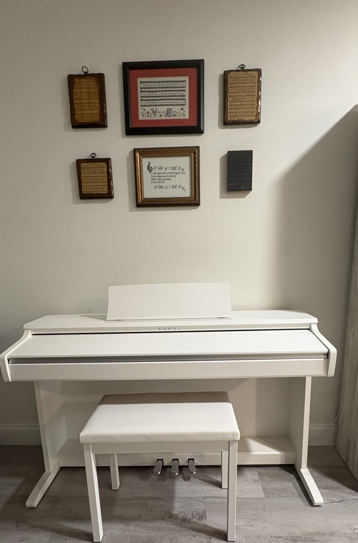Kawai KDP120 Digital Home Piano - Satin White customer photo 1