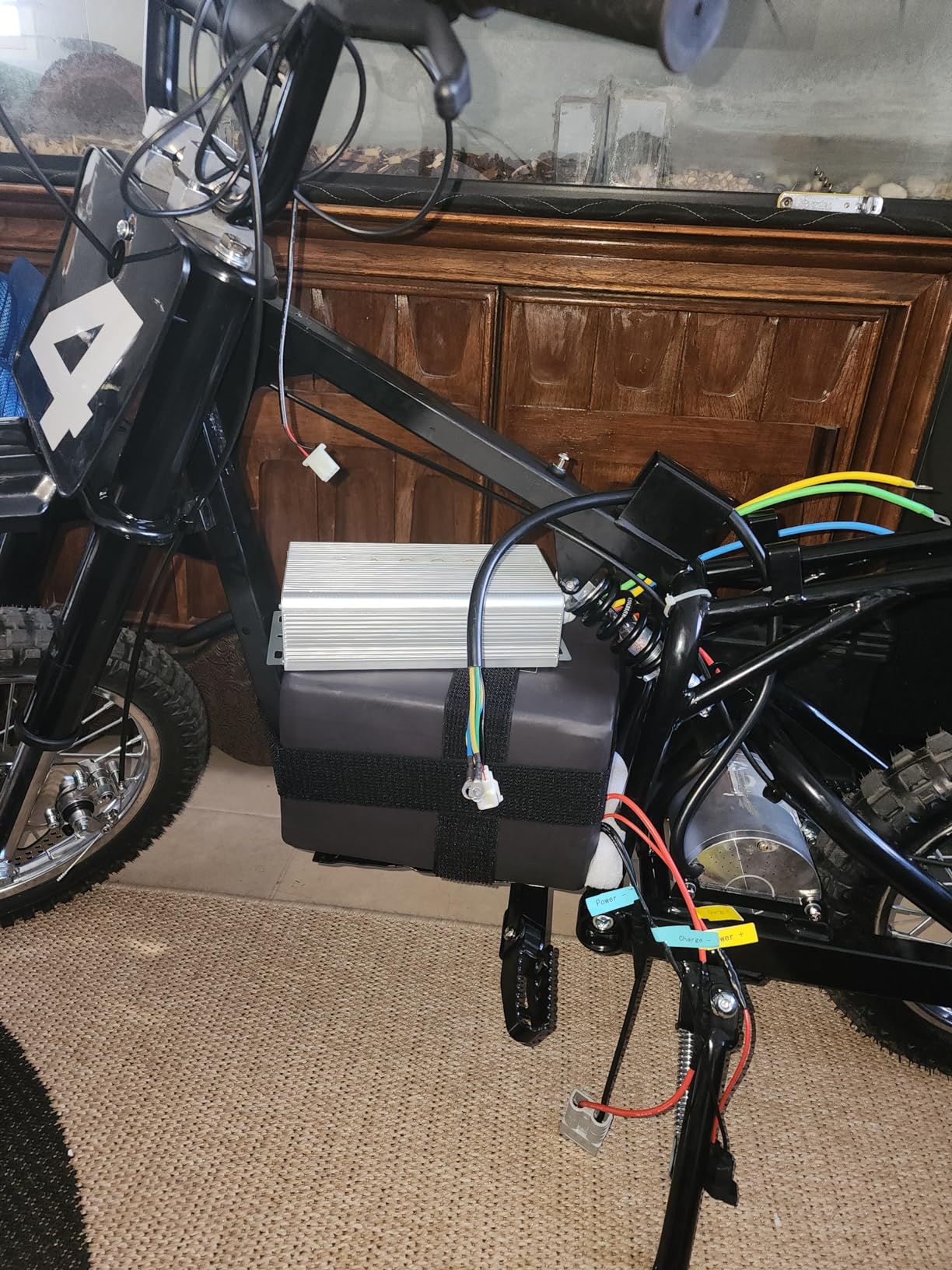 4400RPM 2500W 60V Electric Scooter Motor Brushless DC Motor Kits Electric Gokart Mid Motors with 45A Speed Controller, Throttle, Foot Pedal E-Scooter Dirt Bike Motorcycle customer photo 2