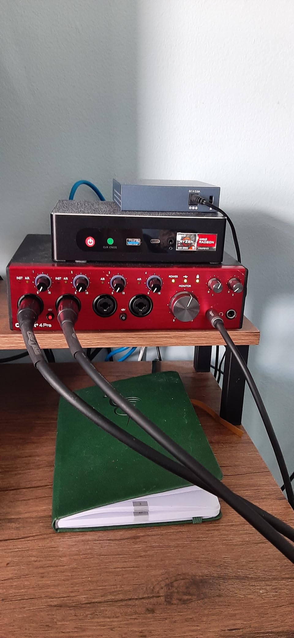 Focusrite Clarett+ 8Pre Studio-Grade 18-in/20-out Audio Interface - Eight High-Performance, Low-Noise, Low-Distortion Mic Preamps customer photo 1
