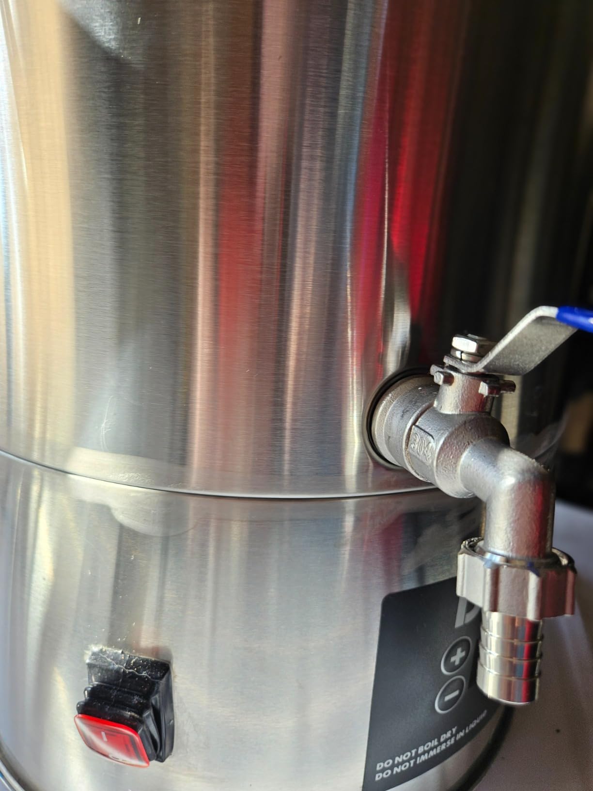 KegLand DigiBoil Electric Kettle - 35 Liters / 9.25 Gallons (110V), 1500W Power, Digital Temperature Control, Stainless Steel, Beer Brewing Machine, Water Heater, Compatible for Distillation customer photo 2