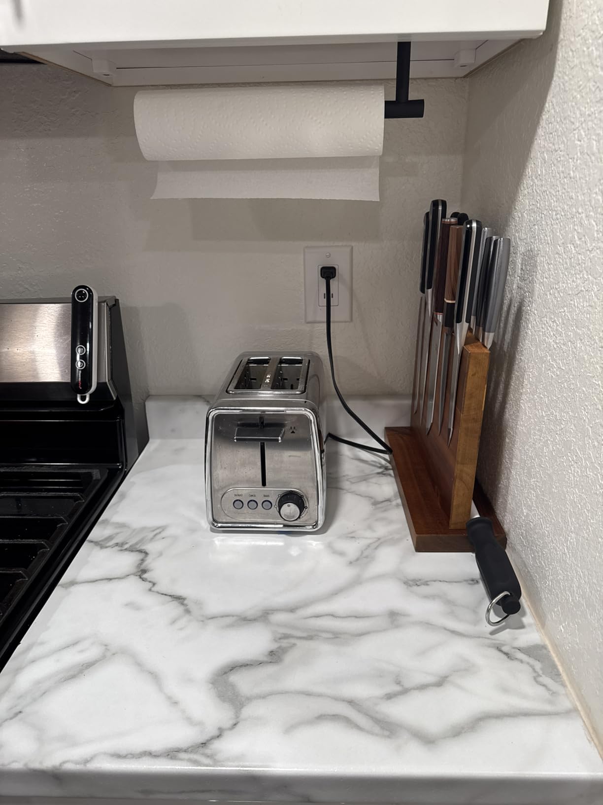 Magnetic Knife Block - Magnetic Knife Holder - Magnetic Knife Stand- Cutlery Display Stand and Storage Rack customer photo 2