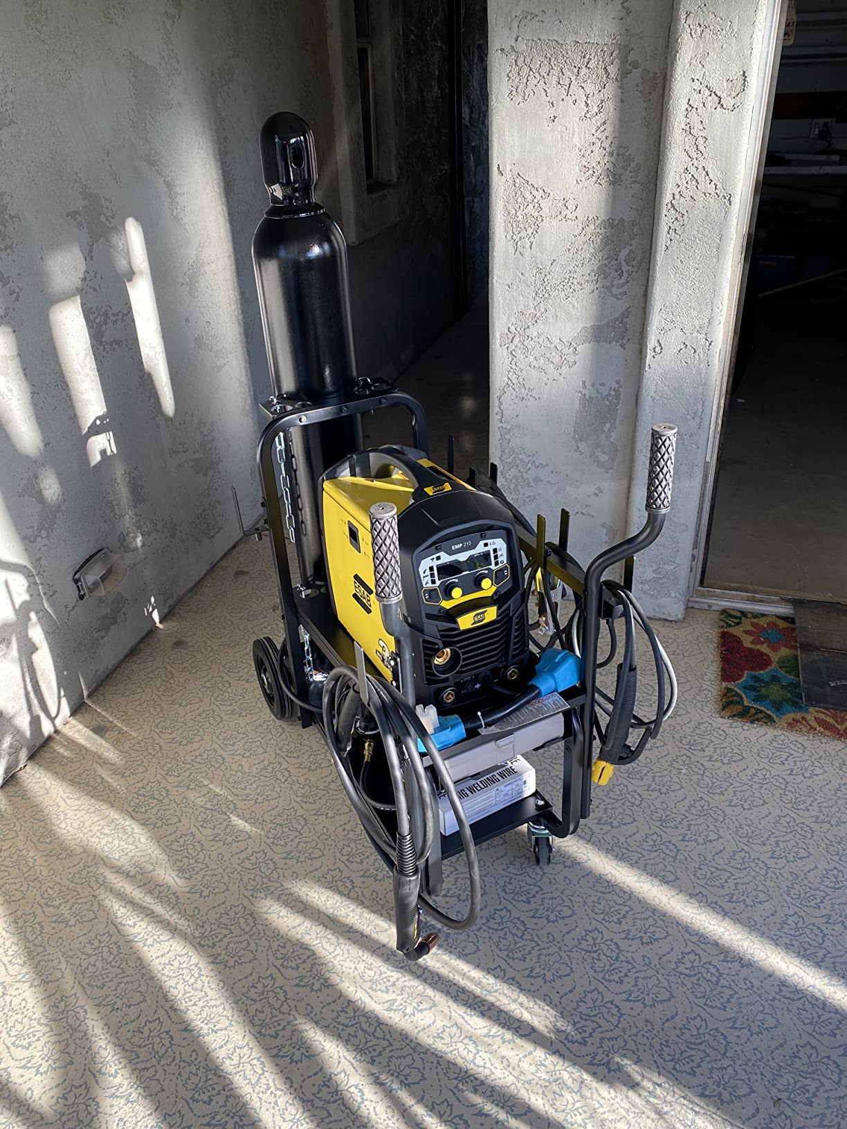 ESAB EMP 210 Multi Process Welder MIG/Stick/TIG, 200A, 120/230V DC customer photo 1