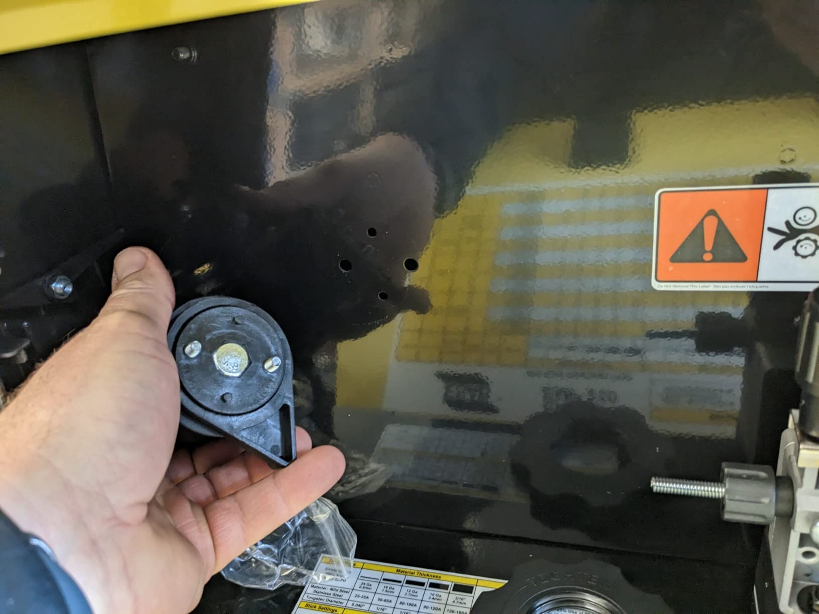 ESAB EMP 210 Multi Process Welder MIG/Stick/TIG, 200A, 120/230V DC customer photo 2