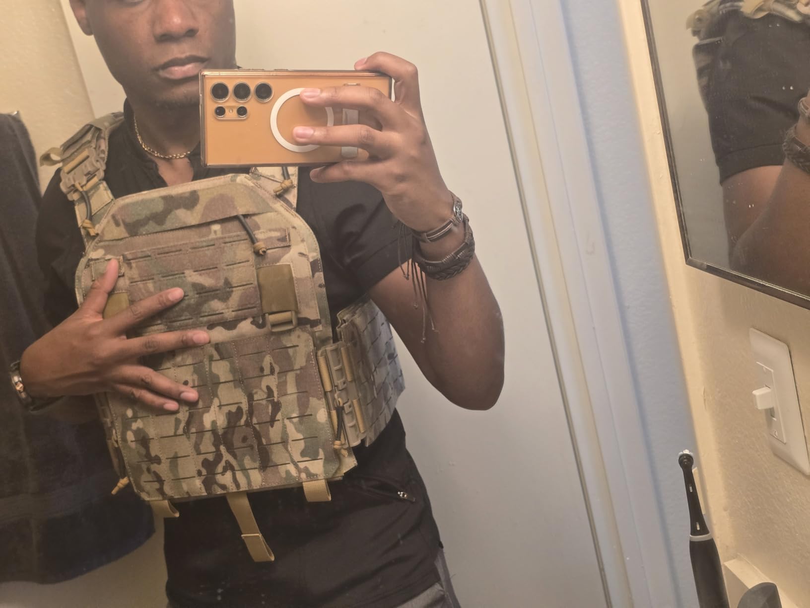 Redemption Crusader 2.0 Airsoft Vest With Molle Quick Release Buckles And Adjustable Size Sides | Made from 1000D Nylon customer photo 1