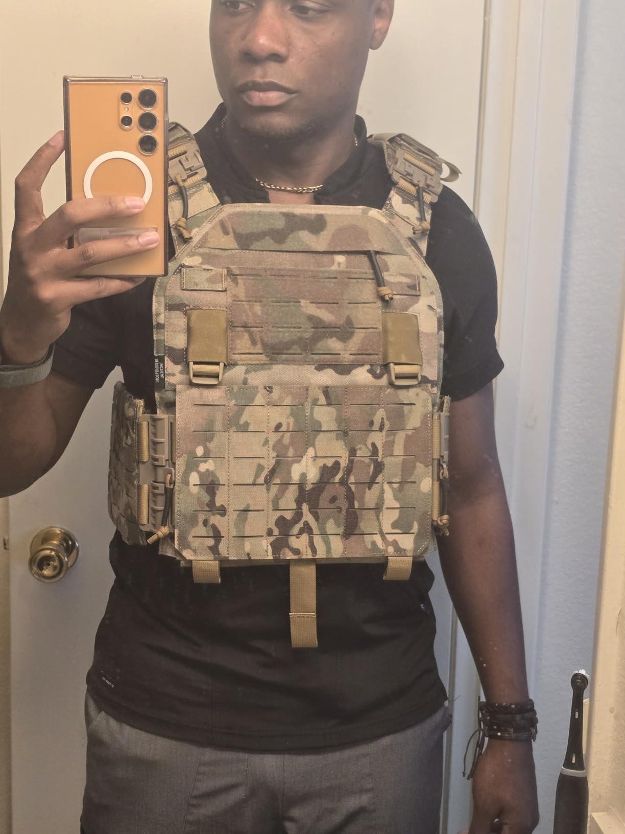 Redemption Crusader 2.0 Airsoft Vest With Molle Quick Release Buckles And Adjustable Size Sides | Made from 1000D Nylon customer photo 2