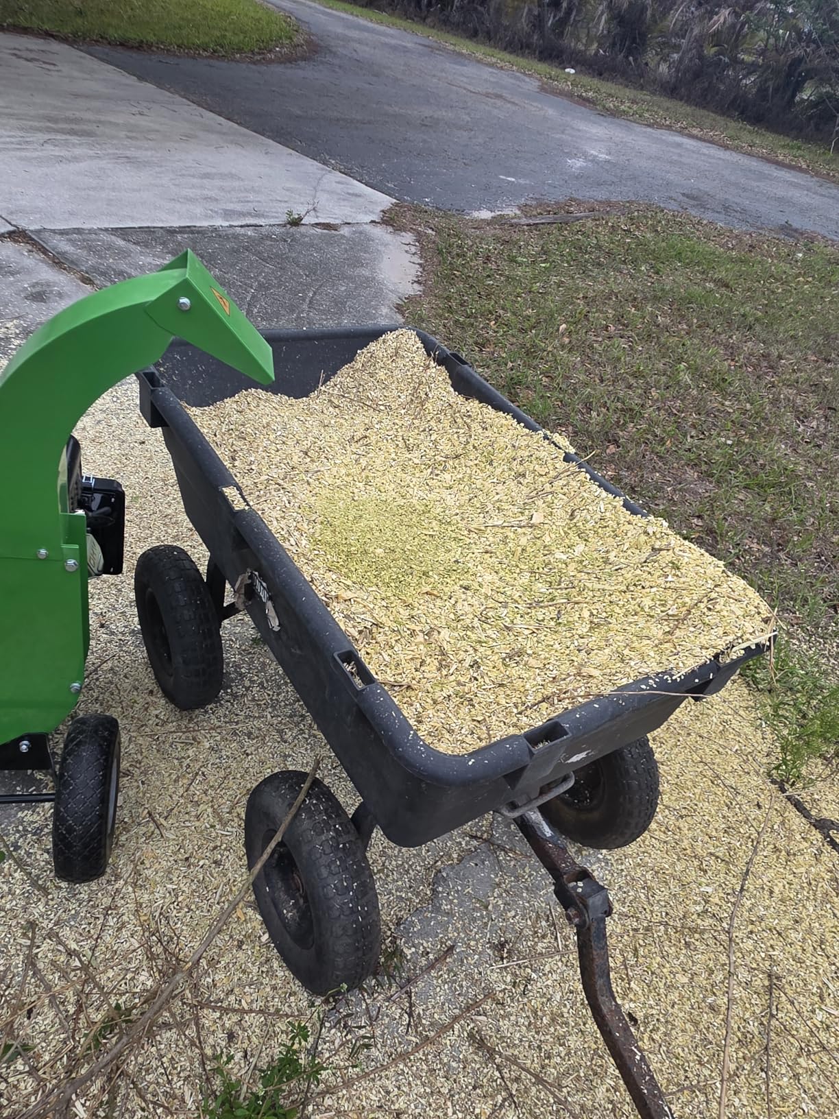 S1 Wood Chipper, 20:1 High Reduction Ratio, 7 HP 212cc Heavy Duty Engine Gas Powered, 3