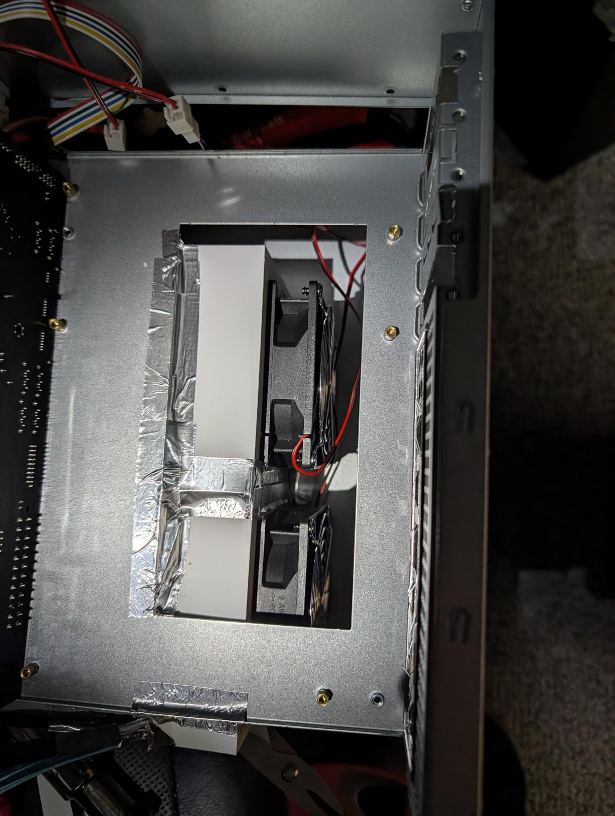 K7 8 Bay NAS Case, Computer Enclosures Compatible Micro-ATX Mini-ITX Motherboard, 3 x Fans, 8 x 2.5/3.5