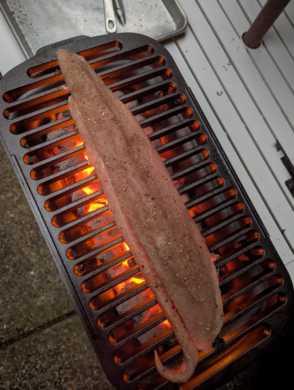 Lodge Cast Iron Sportsman's Pro Grill customer photo 1