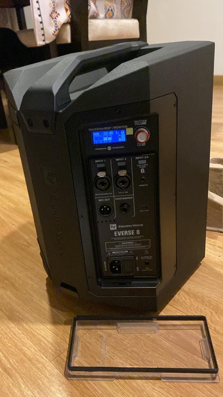 Electro-Voice EVERSE 8 8-Inch Compact Lightweight Weatherized 2-Way Battery Powered Loudspeaker with Bluetooth customer photo 1