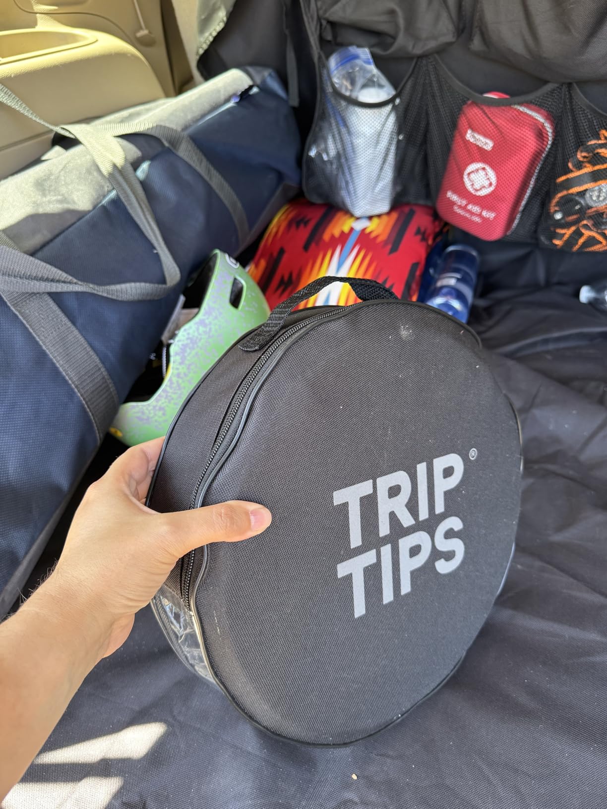 TRIPTIPS Upgrade Retractable Portable Toilet Travel Toilet Adjustable Height Camping Toilet Portable Potty for Adults Kids, Foldable Portable Toilet for Camping/Car customer photo 2
