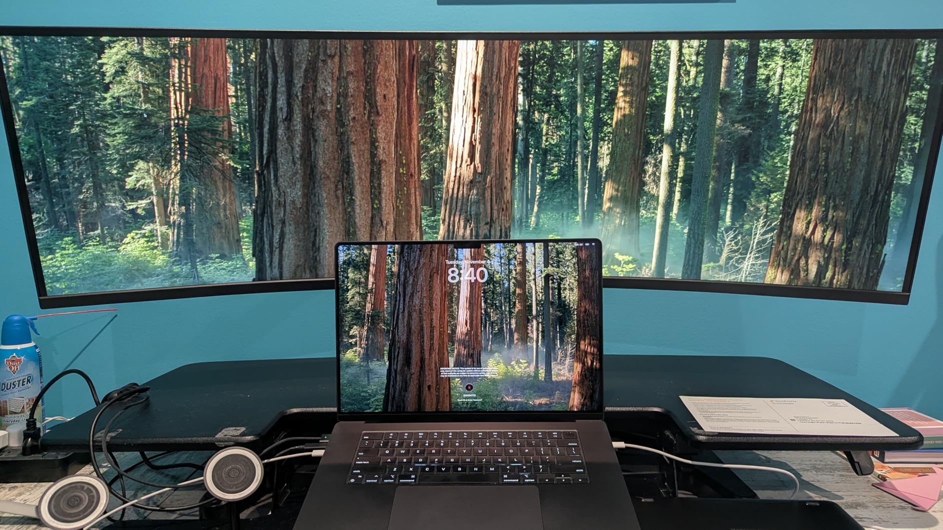 Deco Gear 49 Inch Curved Monitor, 5K2K Ultrawide WDQHD Screen 5120x1440, R1500, HDR400, 120Hz, 32:9 VA Panel, USB-C 65W PD, Adaptive Sync, PBP/PIP, KVM Switch, Built-in Speakers & Ergonomic Stand customer photo 1