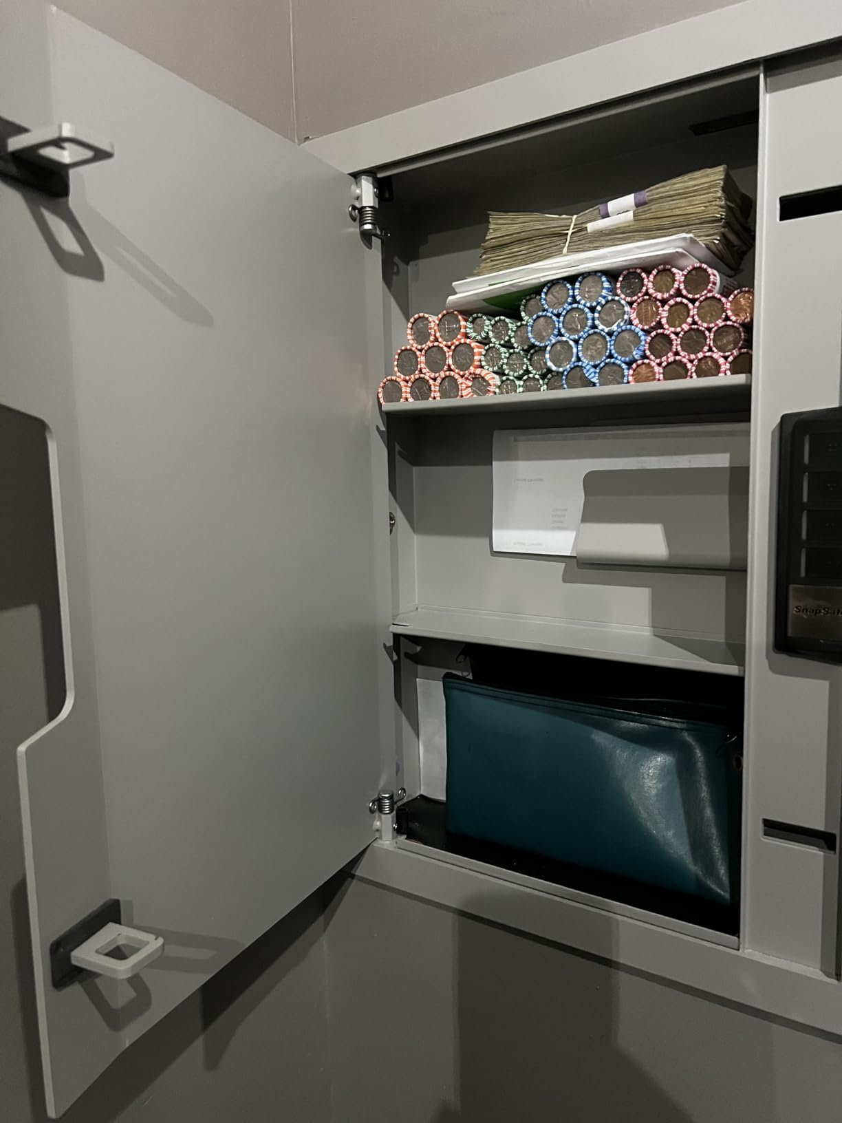 SnapSafe in Wall Gun Safe and Money Safe - Hidden Safe Provides Security for Your Firearms & Valuables, Keypad Entry customer photo 2