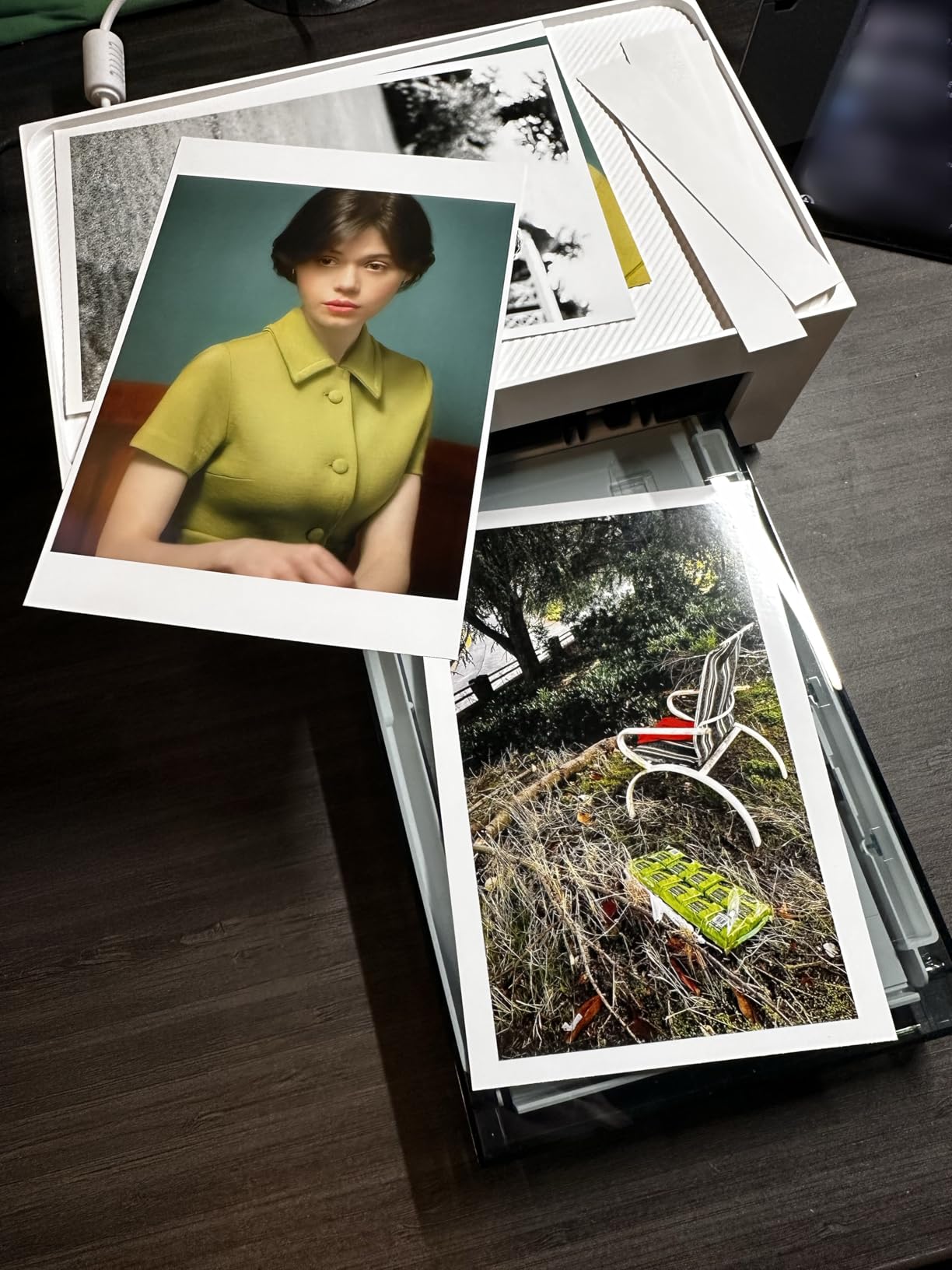 Liene M100 4x6'' Photo Printer, Phone Printer 100 Sheets & 3 Cartridges, Full-Color Photo, Portable Instant Photo Printer for iPhone Android, Thermal Dye Sublimation, Wi-Fi Picture Printer customer photo 2